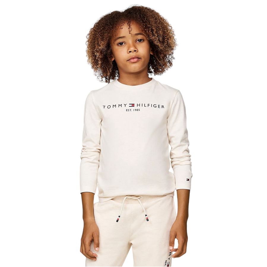 T-shirt a maniche lunghe con logo stampato Tommy Hilfiger | THKS0KS00202GR4